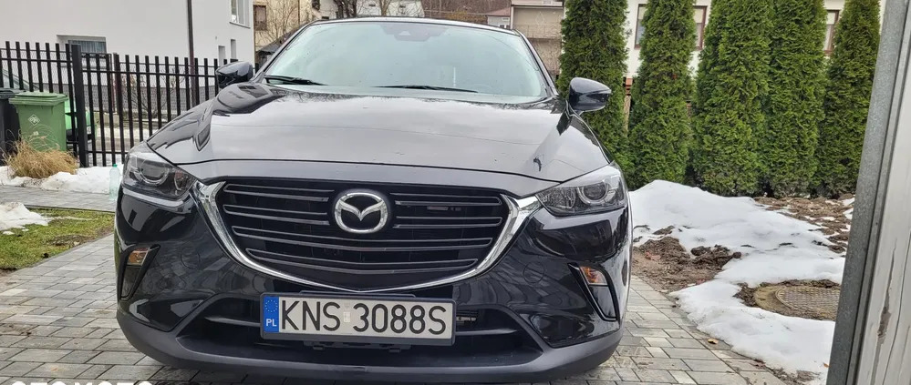 mazda Mazda CX-3 cena 72900 przebieg: 33726, rok produkcji 2019 z Dąbrowa Górnicza